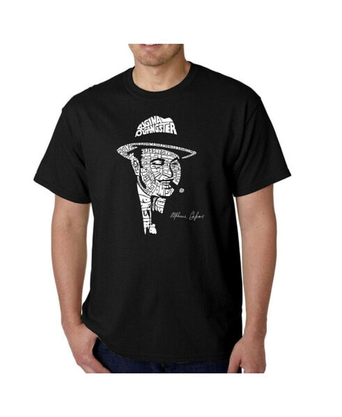 Mens Word Art T-Shirt - Al Capone - Original Gangster