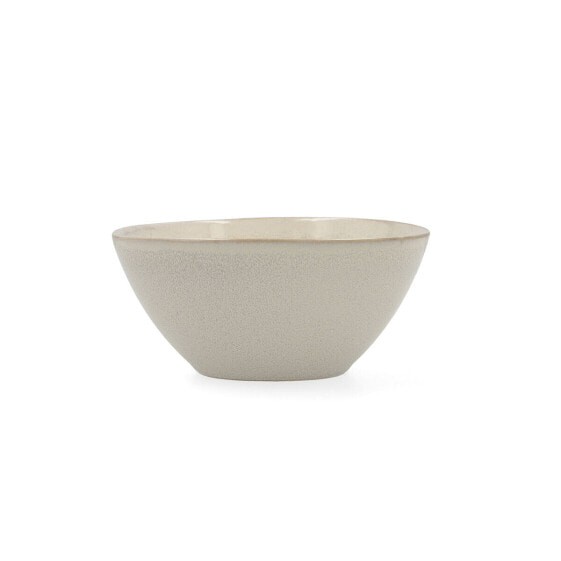 Столовая посуда Bidasoa Чаша Ikonic Керамика Белая (15,8 x 15 x 7 см) (Пачка 6 штук)