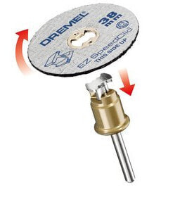 Dremel EZ SpeedClic: Metal Cutting Wheels 5-Pack. - Cut-off disc - Metal - 35000 RPM - 3.8 cm - 5 pc(s)