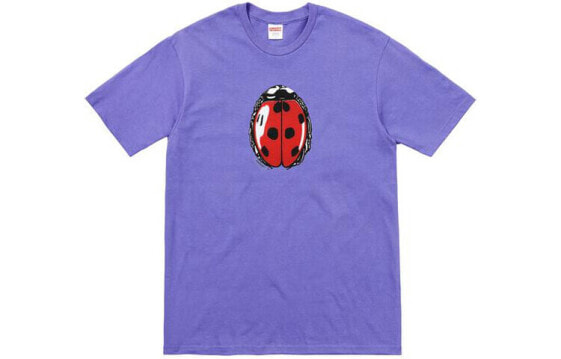 Футболка Supreme SS18 Ladybug Tee Light Purple T SS18-0178