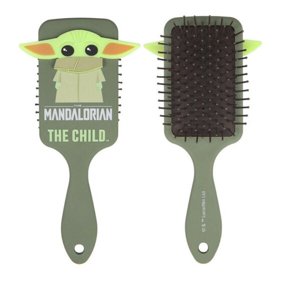 Расческа для волос The Mandalorian The Child Зеленая