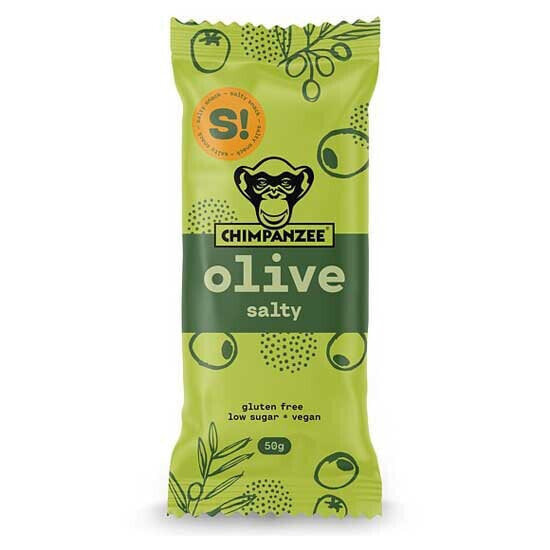CHIMPANZEE Vegan/Free Gluten 50g Olive Energy Bar