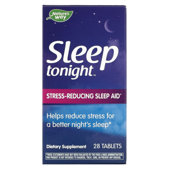Витамины для здорового сна NATURE'S WAY Sleep Tonight, 28 таблеток
