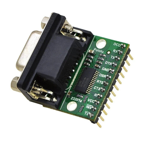 Pololu 23201a - UART converter - RS-232 with DB9 connector - Pololu 126