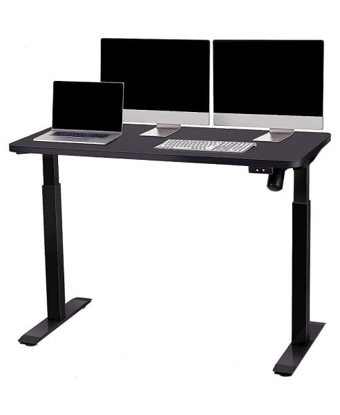 Стол компьютерный Simplie Fun Whole Piece Electric Standing Desk, 48 x 24 дюймов, стол с регулировкой высоты, стол для сидения и стояния Hom