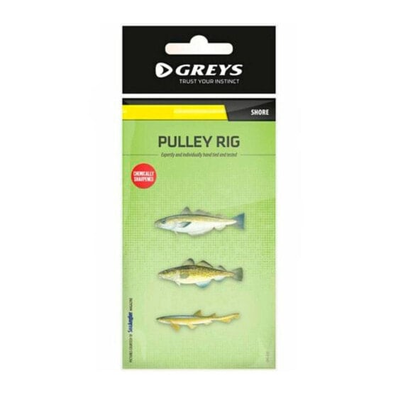 Рыболовный крючок GREYS Pulley Tied Hook Hand-tied Грейс