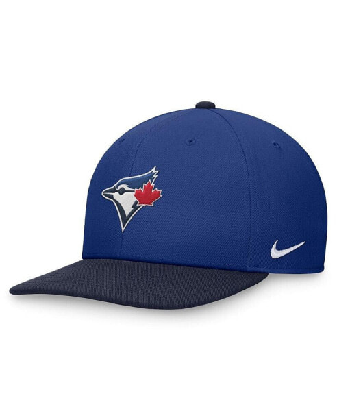 Men's Royal/Navy Toronto Blue Jays Evergreen Two-Tone Snapback Hat