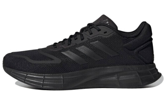 Кроссовки Adidas Duramo Lite 2.0 уменьшающие удары и предотвращающие скольжение, низкие, для бега, мужские, черного цвета