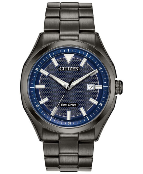 Drive From Citizen Eco-Drive Men's WDR Black Stainless Steel Bracelet Watch 41mm