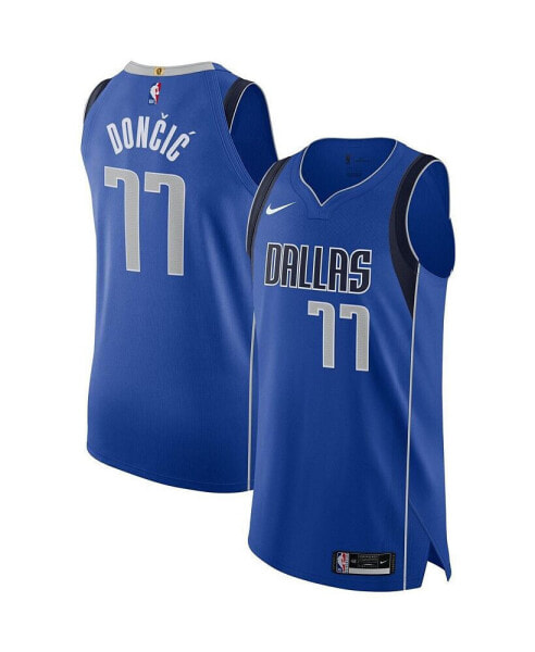 Men's Luka Doncic Blue Dallas Mavericks 2020/21 Authentic Jersey - Icon Edition