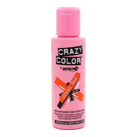 Краска постоянная Coral Red Crazy Color 100 мл