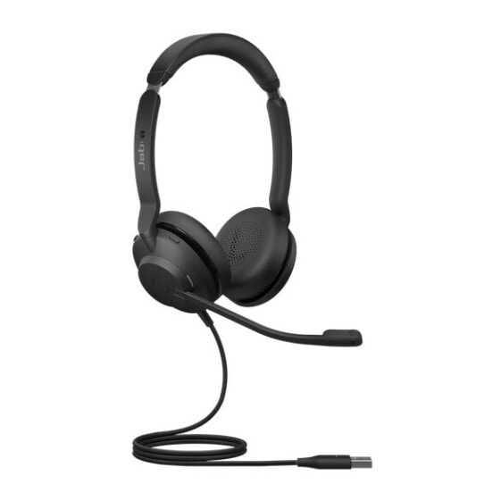 Jabra Evolve2 30, UC Stereo, Kabelgebunden, Büro/Callcenter, 20 - 20000 Hz, 125 g, Kopfhörer, Schwarz