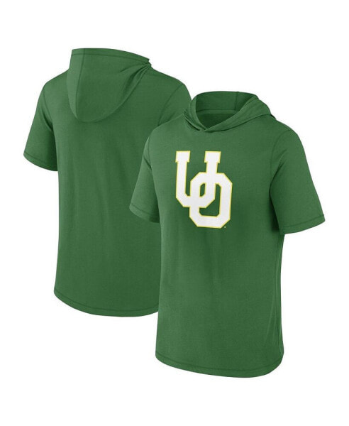 Men's Green Oregon Ducks Primary Logo Hoodie T-shirt