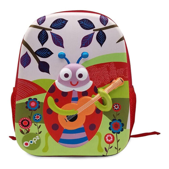 OOPS 3D Soft Backpack Ladybug