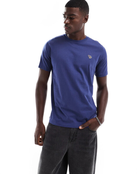 PS Paul Smith regular fit icon logo t-shirt in dark blue