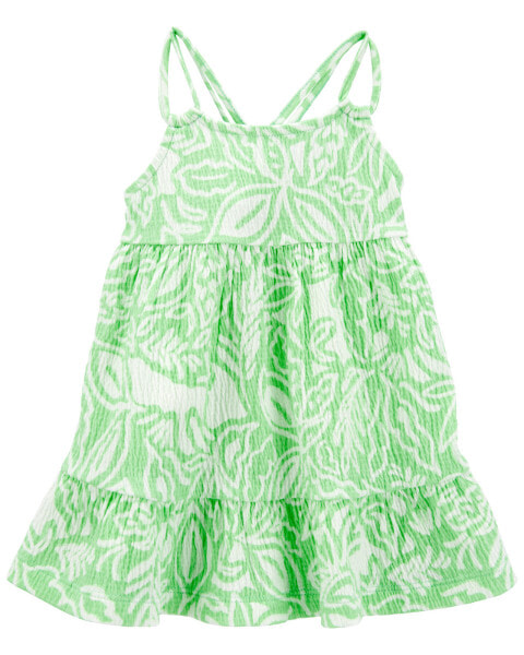 Платье для малышей Carter's с цветочным принтом