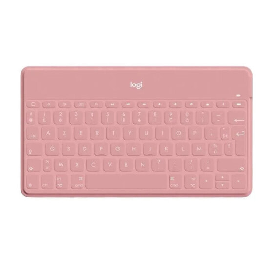 Kabellose Tastatur LOGITECH Keys-To-Go AZERTY Bluetooth 180 g Blush Pink