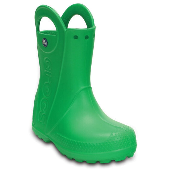 Сапоги для девочек Crocs Handle Rain Boot Kids