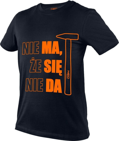 Neo T-shirt z nadrukiem, MA SIĘ DA, rozmiar XXL