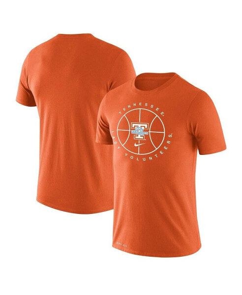 Men's Tennessee Orange Tennessee Volunteers Basketball Icon Legend Performance T-shirt