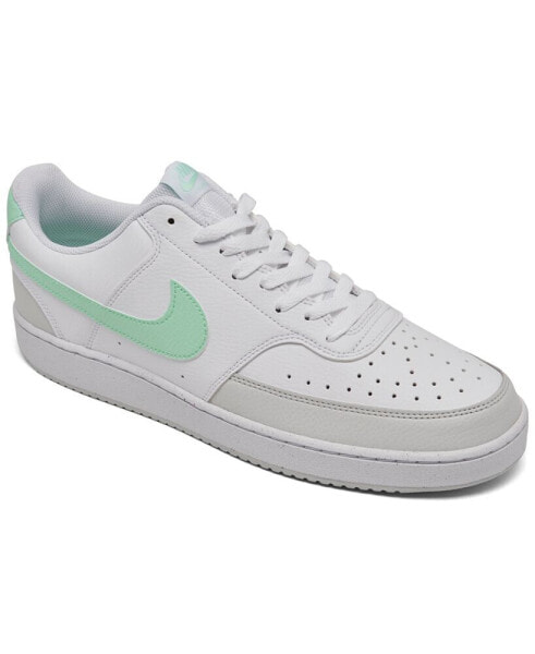 Men's Court Vision Low Casual Sneakers from Finish Line