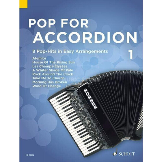 Schott Music Pop For Accordion 1