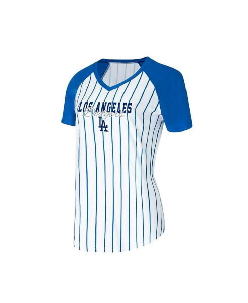 Пижама Concepts Sport LA Dodgers Reel Pinstripe