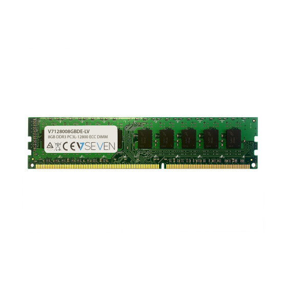 V7 8GB DDR3 PC3L-12800 - 1600MHz ECC DIMM Server Memory Module - V7128008GBDE-LV - 8 GB - 1 x 8 GB - DDR3 - 1600 MHz - 240-pin DIMM