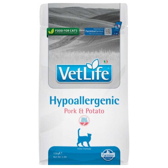 FARMINA Vetlife Hypo Pork Potato 400g Cat Food