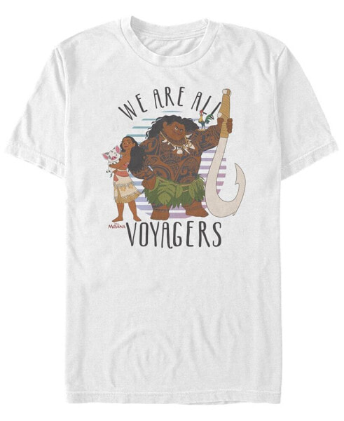 Disney Men's Moana We are all Voyagers, Short Sleeve T-Shirt