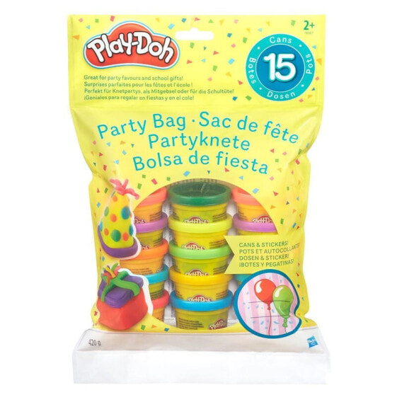 Набор пластилина Play-Doh Party Bag 15 банок