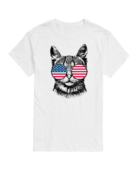 Hybrid Apparel Trendy Juniors USA Cat Graphic Tee