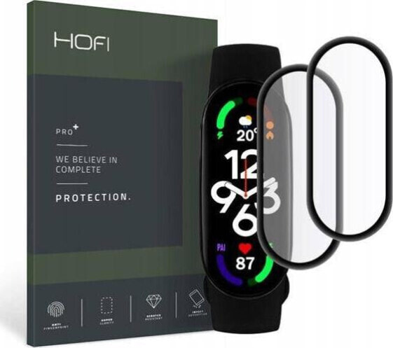 Hofi SZKŁO HYBRYDOWE HOFI HYBRID PRO+ 2-PACK XIAOMI MI SMART BAND 7 BLACK