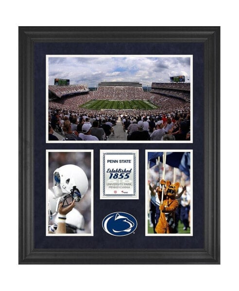 Penn State Nittany Lions Beaver Stadium Framed 20'' x 24'' 3-Opening Collage