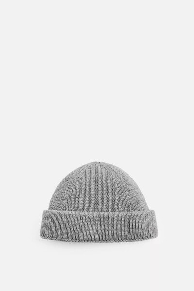 SHORT KNIT BEANIE