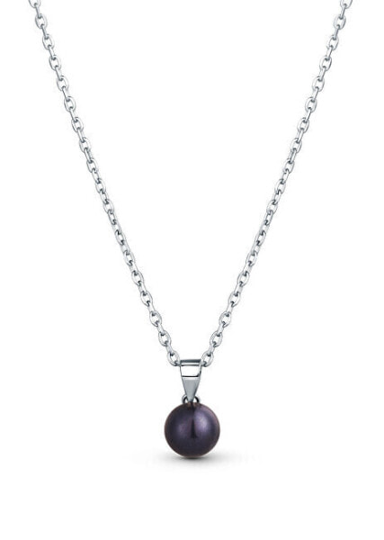 Колье JwL Luxury Pearls Real Black Pearl Necklace