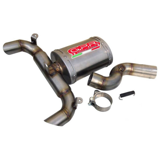 GPR EXHAUST SYSTEMS Ghost Aluminium GSR 600 06-11 homologated slip on muffler