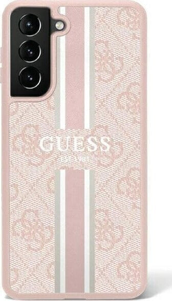 Guess Etui Guess GUHCS23LP4RPSP Samsung Galaxy S23 Ultra różowy/pink hardcase 4G Printed Stripe