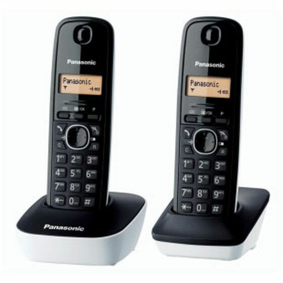 Беспроводный телефон Panasonic KX-TG1612 Янтарь Черный/Белый