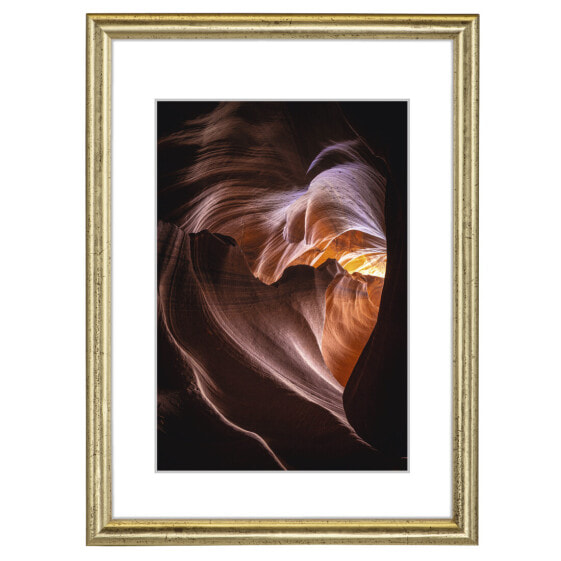 Фоторамка Настенная Hama Phoenix - Стекло, Дерево - Золото, Прозрачное - Однофото - 20 x 28 см - Прямоугольная