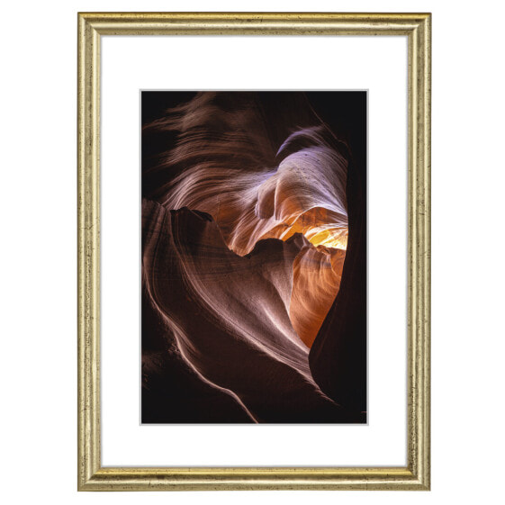 Hama Phoenix - Glass,Wood - Gold,Transparent - Single picture frame - Wall - 20 x 28 cm - Rectangular