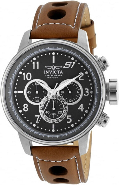 Invicta Men's 90102 S1 Rally Quartz Multifunction Gunmetal Dial Watch