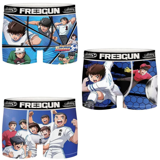 FREEGUN Oliver And Benji boxers 3 units