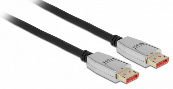 Delock DisplayPort cable 8K 60 Hz 2 m - 2 m - DisplayPort - DisplayPort - Male - Male - 7680 x 4320 pixels