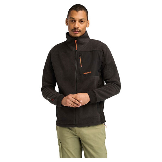 TIMBERLAND Polartec Mix Media full zip fleece