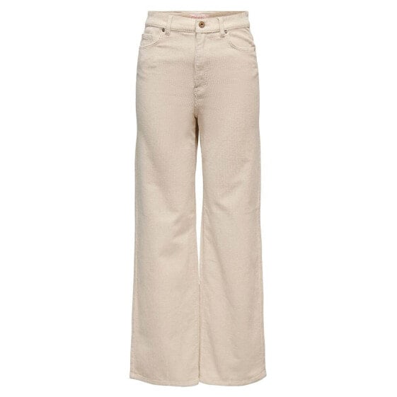 ONLY Hope Global Ex Wide Cord high waist pants