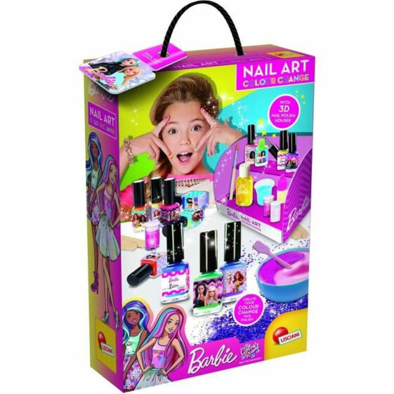 Комплект для маникюра Lisciani Giochi Barbie nail art