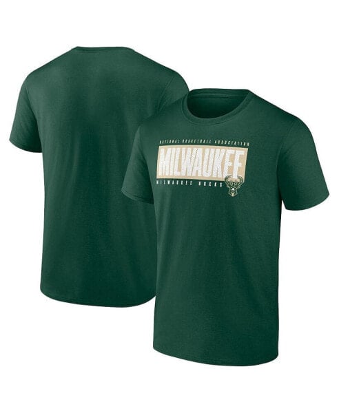 Men's Hunter Milwaukee Bucks Box Out T-Shirt