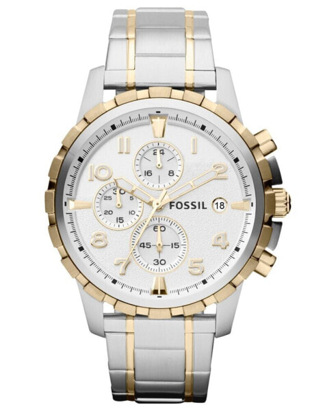 Часы Fossil Dean Two-Tone Chronograph