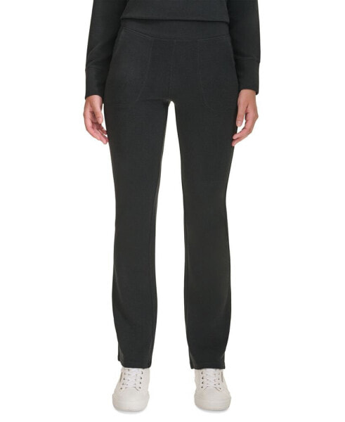 Women's Tech Waffle-Knit Flare-Leg Pants